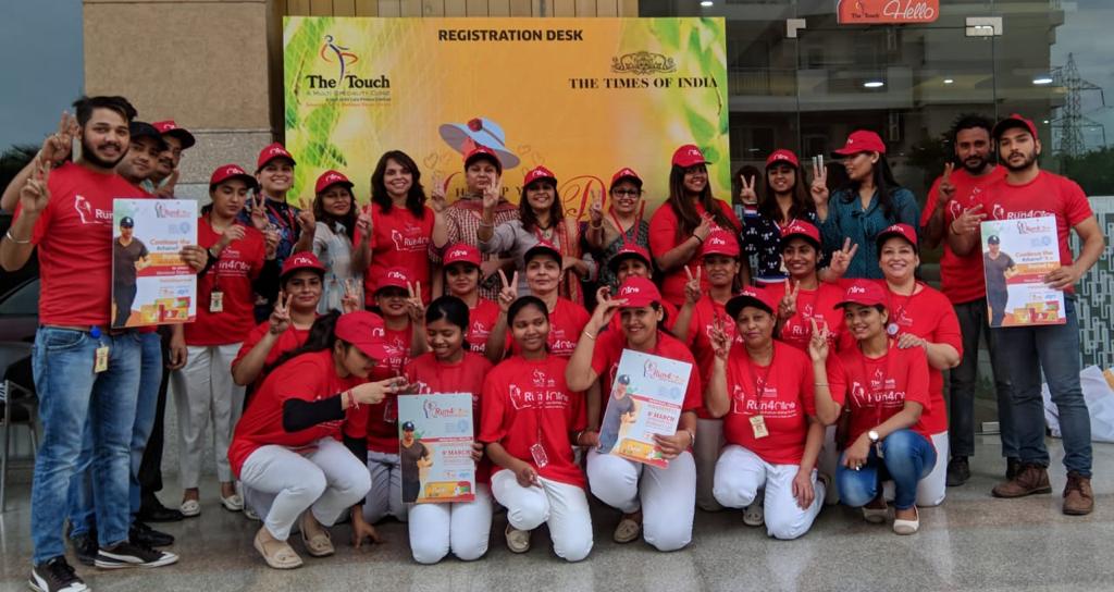 Touch Clinic Organised a Walkathon for women awareness