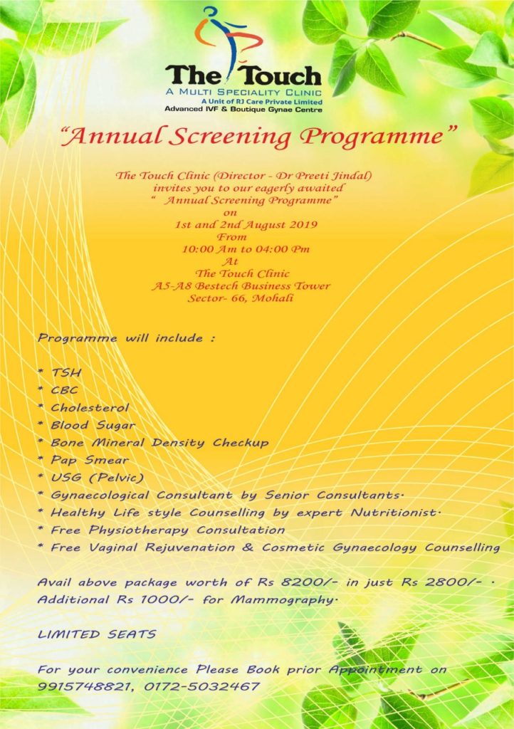 Annual Screening program
