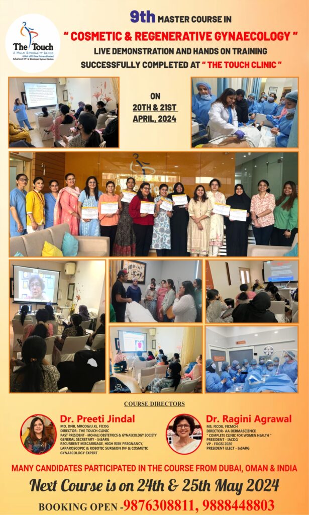 9th Master Course in Cosmetic & Regenerative Gynaecology